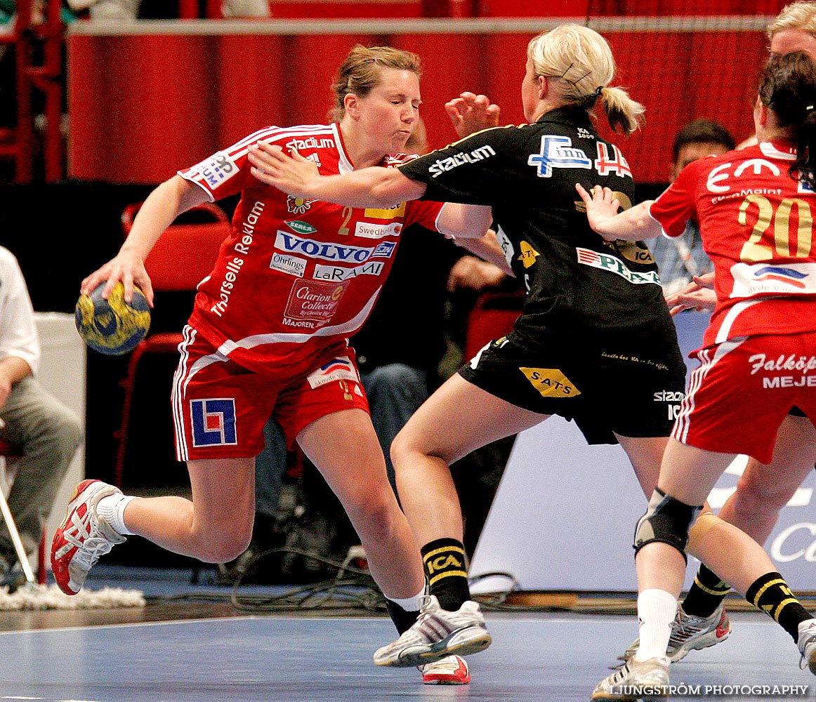 IK Sävehof-Skövde HF SM-FINAL Damer 32-19,dam,Ericsson Globe,Stockholm,Sverige,Handboll,,2009,16415