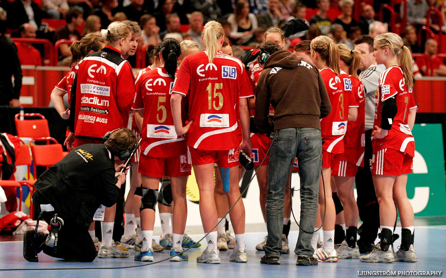 IK Sävehof-Skövde HF SM-FINAL Damer 32-19,dam,Ericsson Globe,Stockholm,Sverige,Handboll,,2009,16425