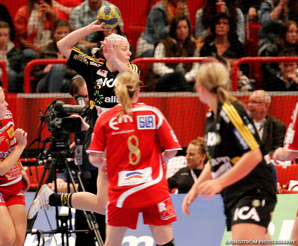 IK Sävehof-Skövde HF SM-FINAL Damer 32-19,dam,Ericsson Globe,Stockholm,Sverige,Handboll,,2009,16431