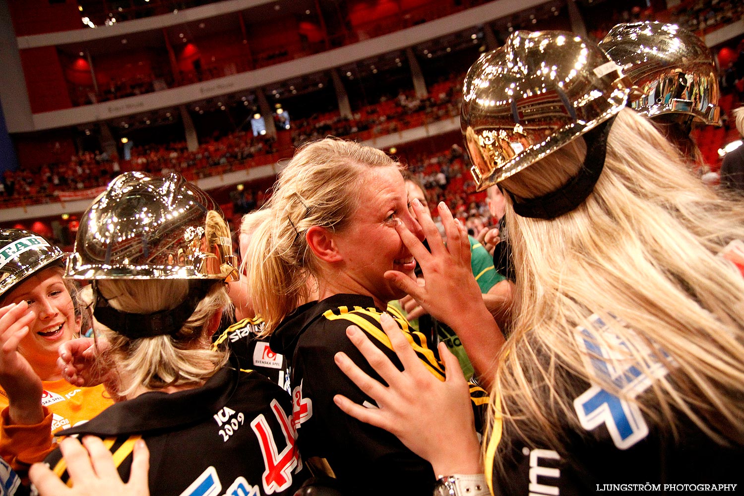 IK Sävehof-Skövde HF SM-FINAL Damer 32-19,dam,Ericsson Globe,Stockholm,Sverige,Handboll,,2009,16491