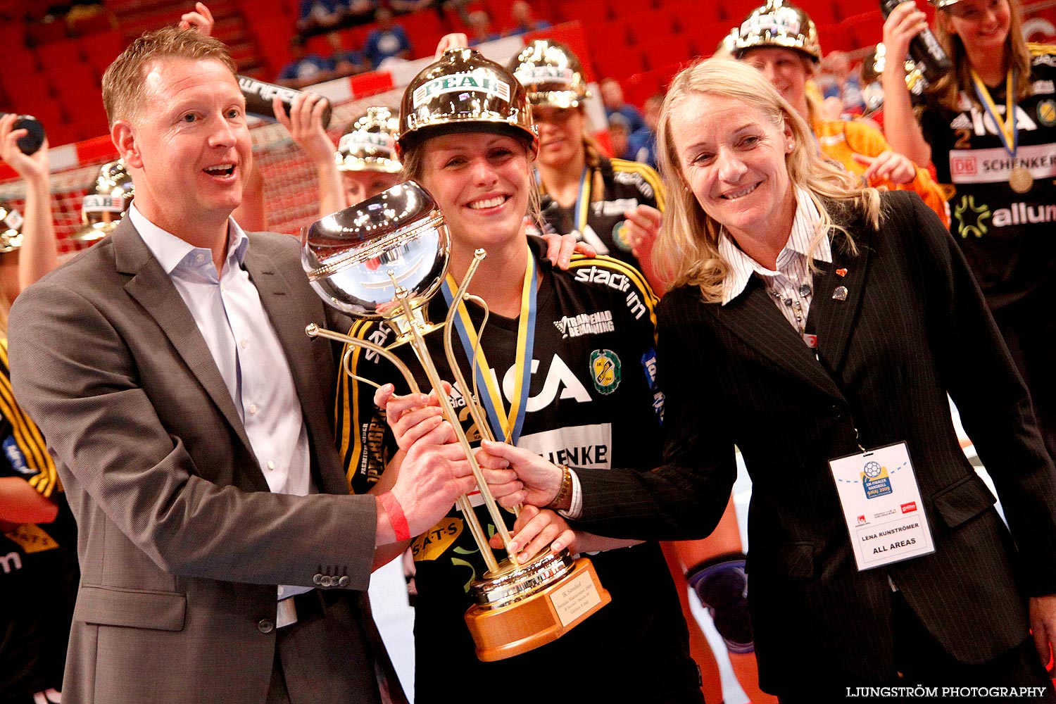 IK Sävehof-Skövde HF SM-FINAL Damer 32-19,dam,Ericsson Globe,Stockholm,Sverige,Handboll,,2009,16520