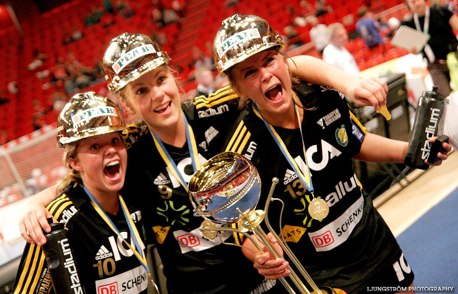 IK Sävehof-Skövde HF SM-FINAL Damer 32-19,dam,Ericsson Globe,Stockholm,Sverige,Handboll,,2009,16523