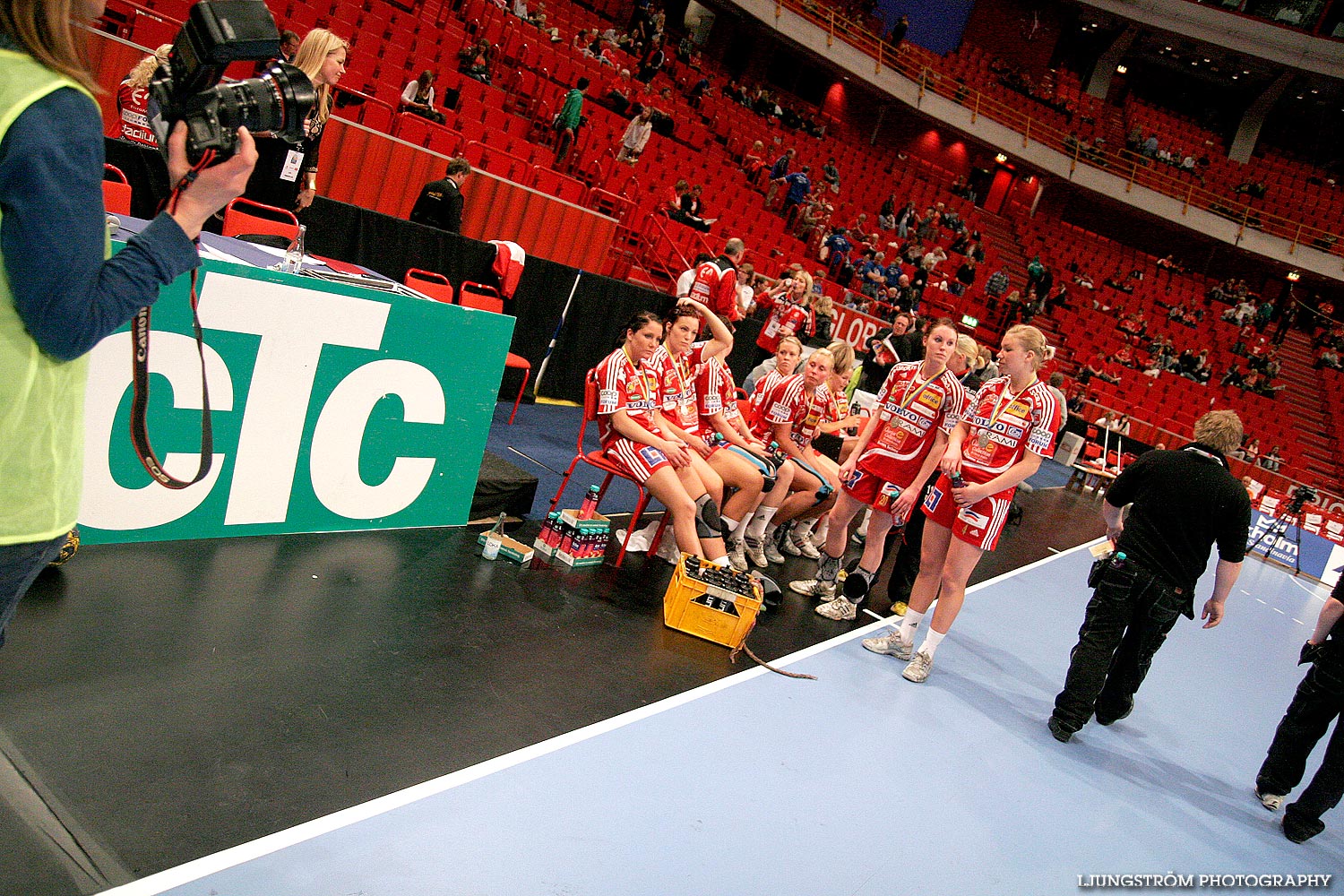 IK Sävehof-Skövde HF SM-FINAL Damer 32-19,dam,Ericsson Globe,Stockholm,Sverige,Handboll,,2009,16524