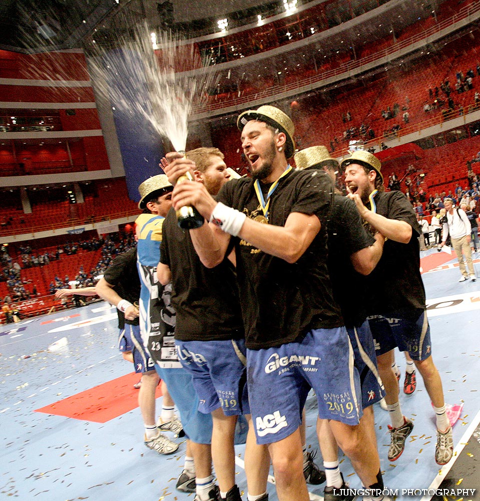 Alingsås HK-IF Guif SM-FINAL Herrar 29-26,herr,Ericsson Globe,Stockholm,Sverige,Handboll,,2009,16689