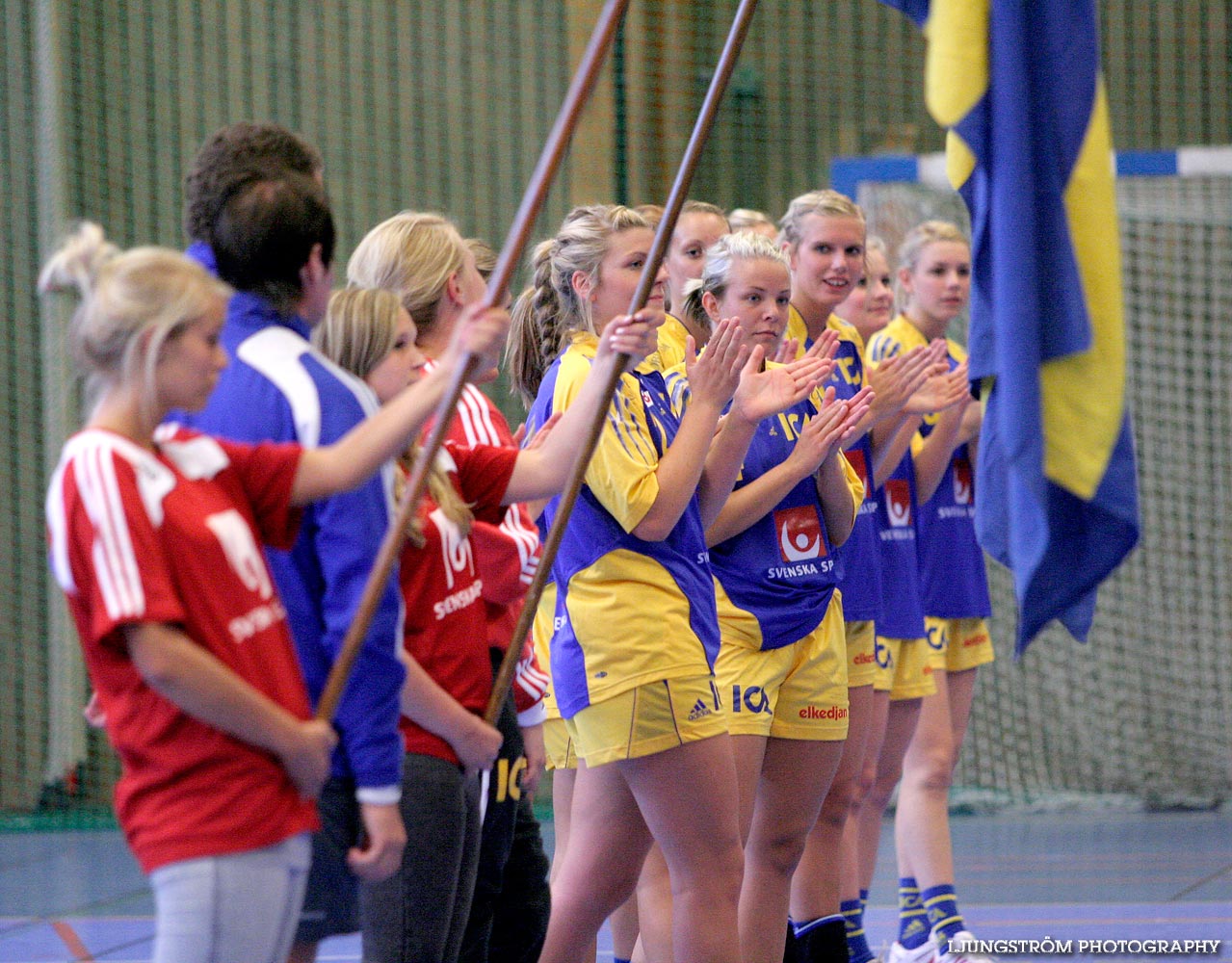 Träningsmatch Sverige-Västsverige 14-9, 16-4, 10-11,dam,Arena Skövde,Skövde,Sverige,Handboll,,2009,17403