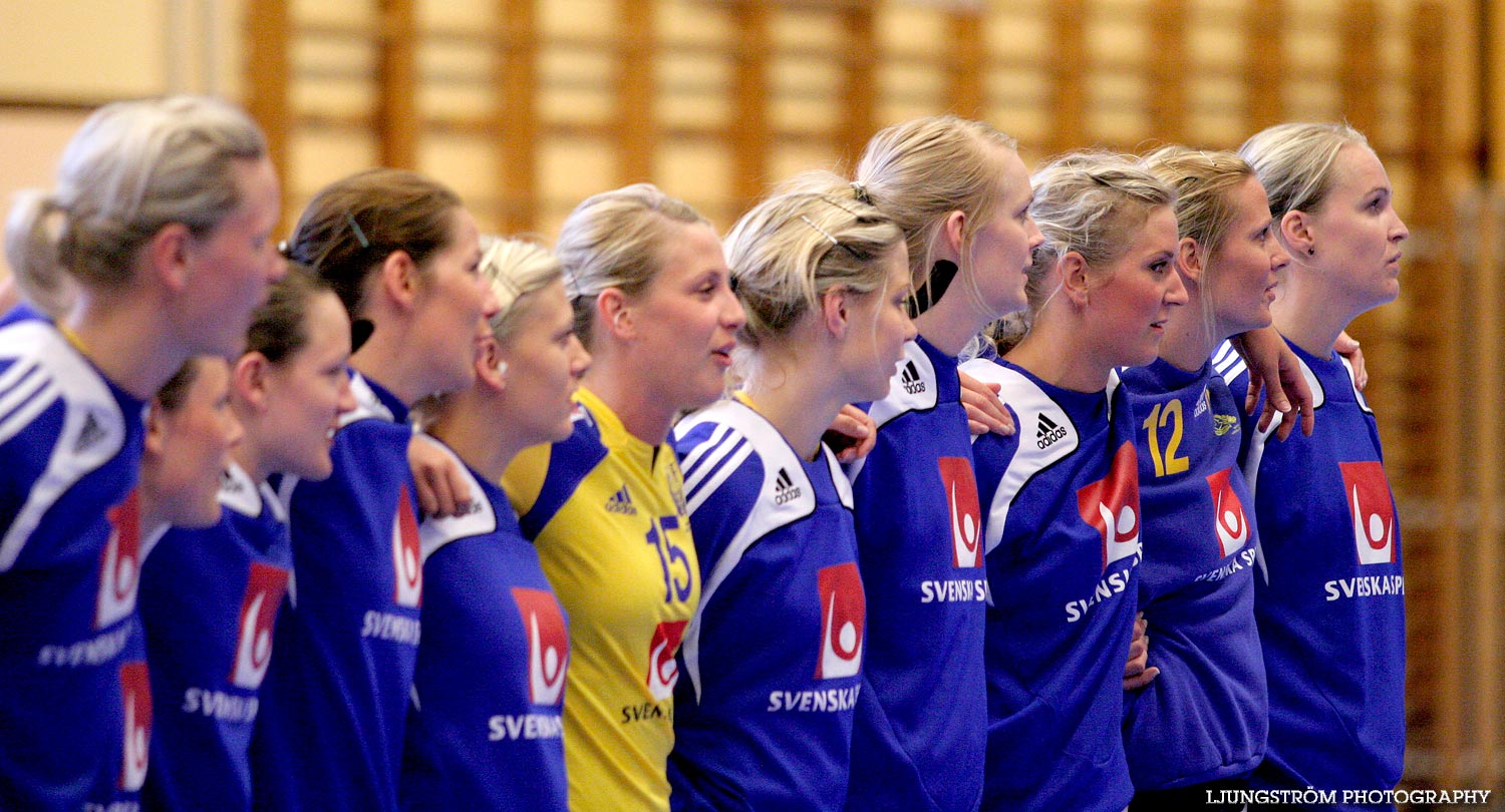 Träningsmatch Sverige-Västsverige 14-9, 16-4, 10-11,dam,Arena Skövde,Skövde,Sverige,Handboll,,2009,17405