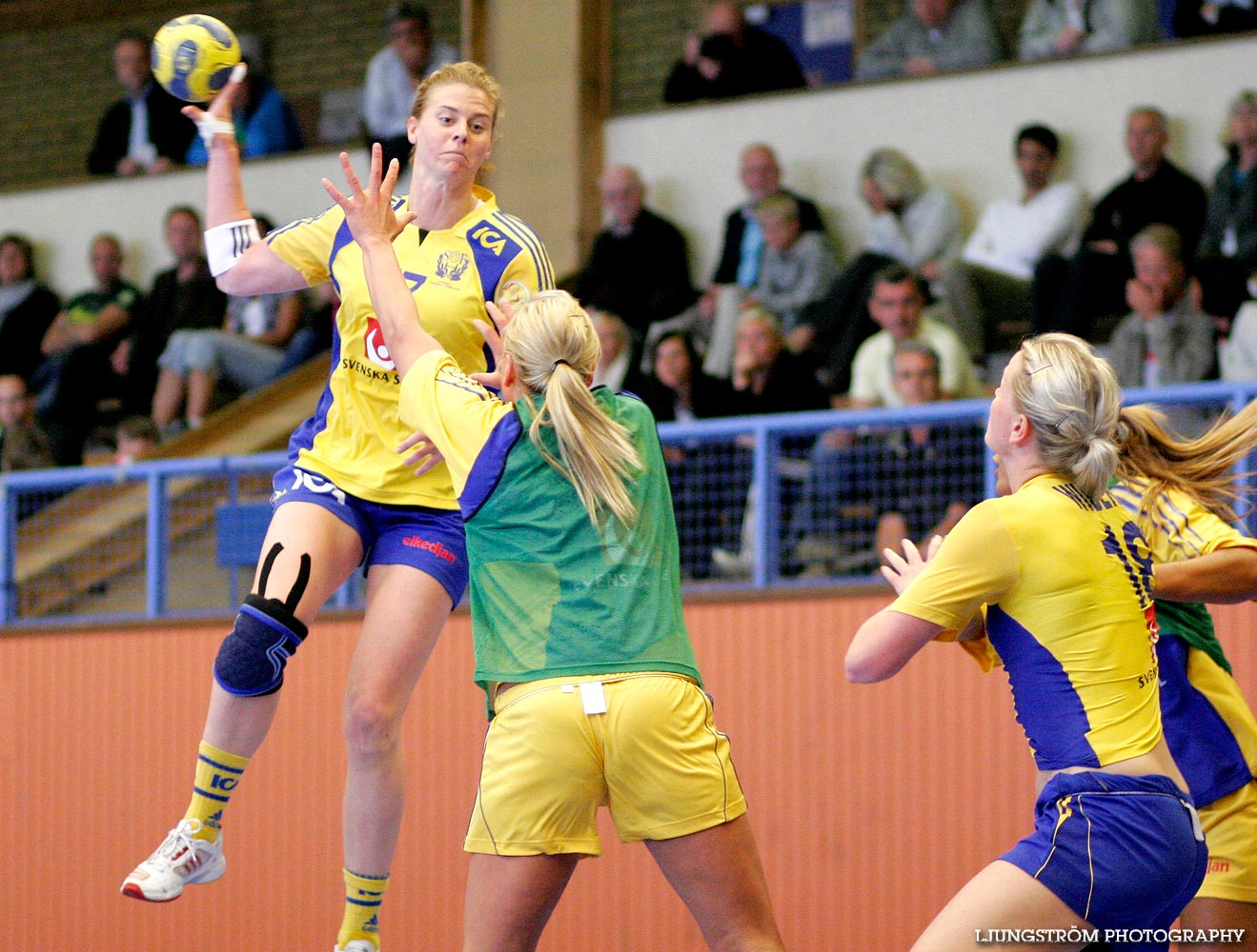 Träningsmatch Sverige-Västsverige 14-9, 16-4, 10-11,dam,Arena Skövde,Skövde,Sverige,Handboll,,2009,17415