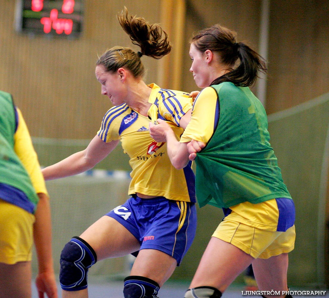 Träningsmatch Sverige-Västsverige 14-9, 16-4, 10-11,dam,Arena Skövde,Skövde,Sverige,Handboll,,2009,17418