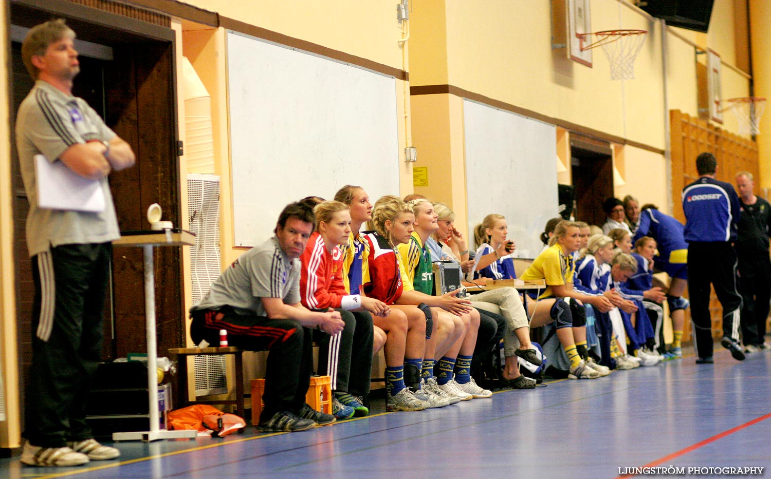 Träningsmatch Sverige-Västsverige 14-9, 16-4, 10-11,dam,Arena Skövde,Skövde,Sverige,Handboll,,2009,17423