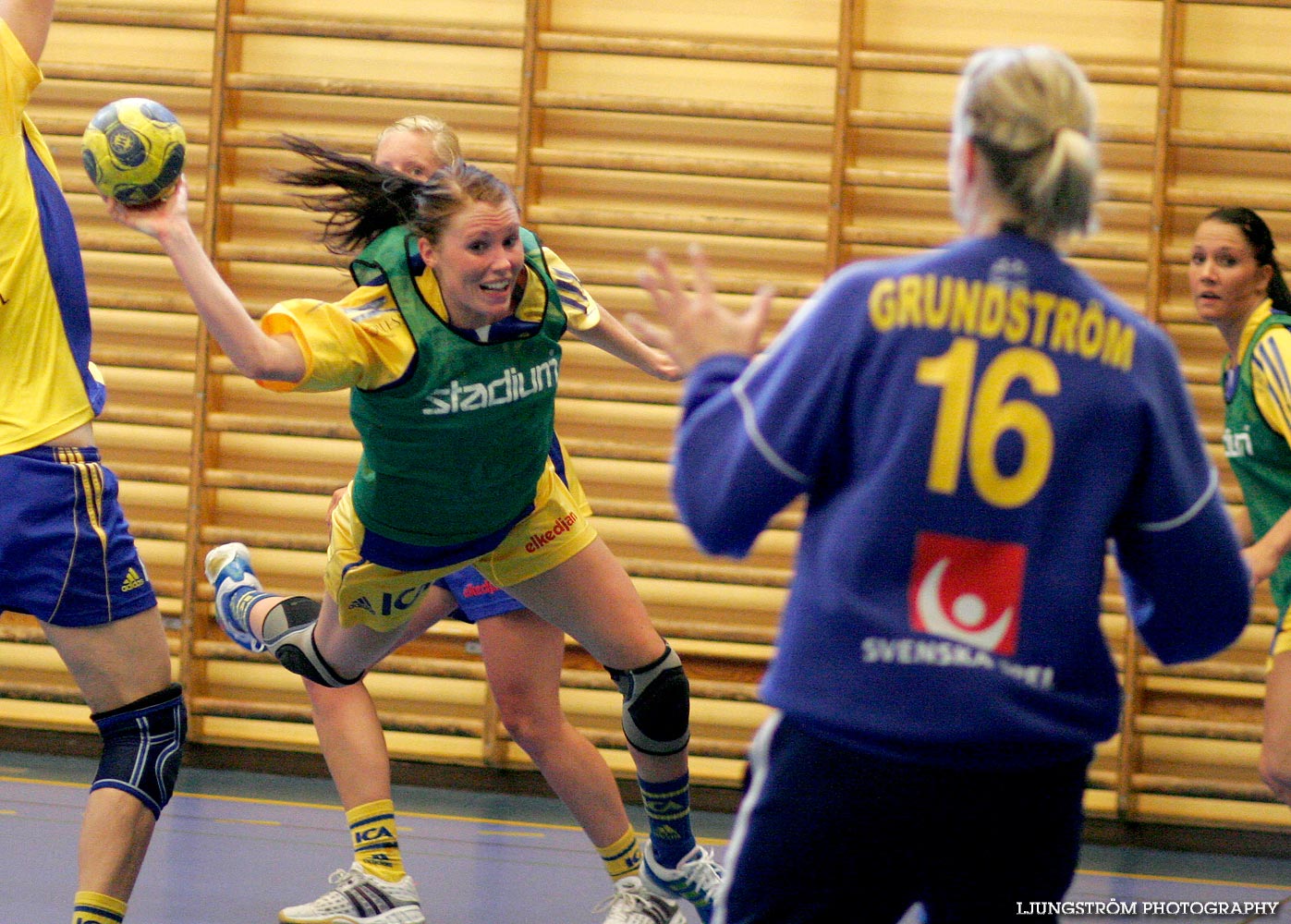 Träningsmatch Sverige-Västsverige 14-9, 16-4, 10-11,dam,Arena Skövde,Skövde,Sverige,Handboll,,2009,17439