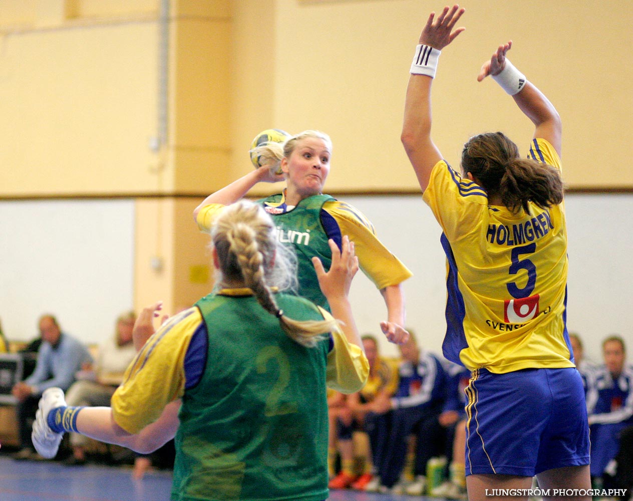 Träningsmatch Sverige-Västsverige 14-9, 16-4, 10-11,dam,Arena Skövde,Skövde,Sverige,Handboll,,2009,17441