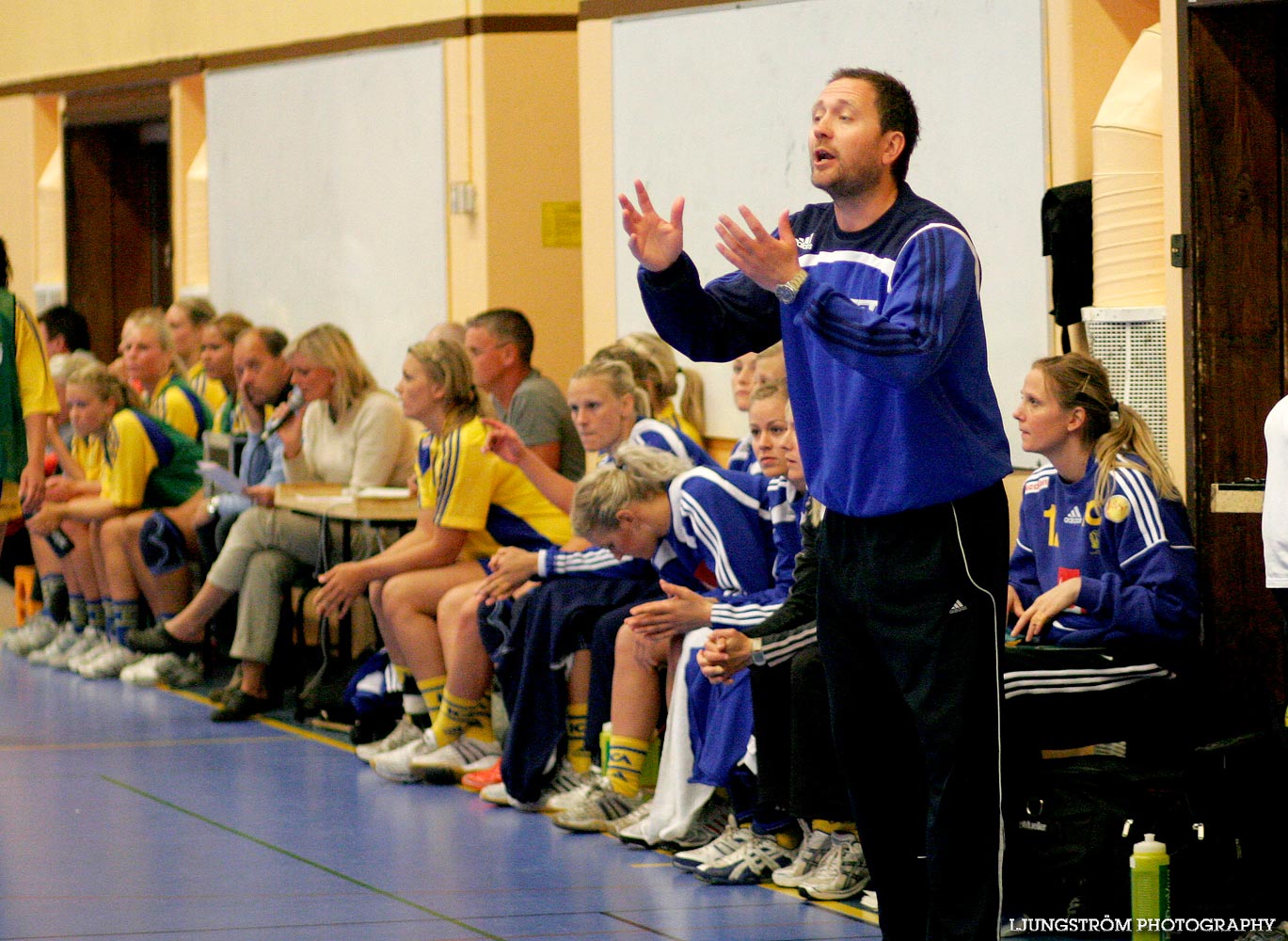 Träningsmatch Sverige-Västsverige 14-9, 16-4, 10-11,dam,Arena Skövde,Skövde,Sverige,Handboll,,2009,17442