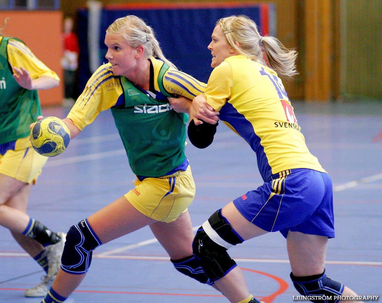 Träningsmatch Sverige-Västsverige 14-9, 16-4, 10-11,dam,Arena Skövde,Skövde,Sverige,Handboll,,2009,17449