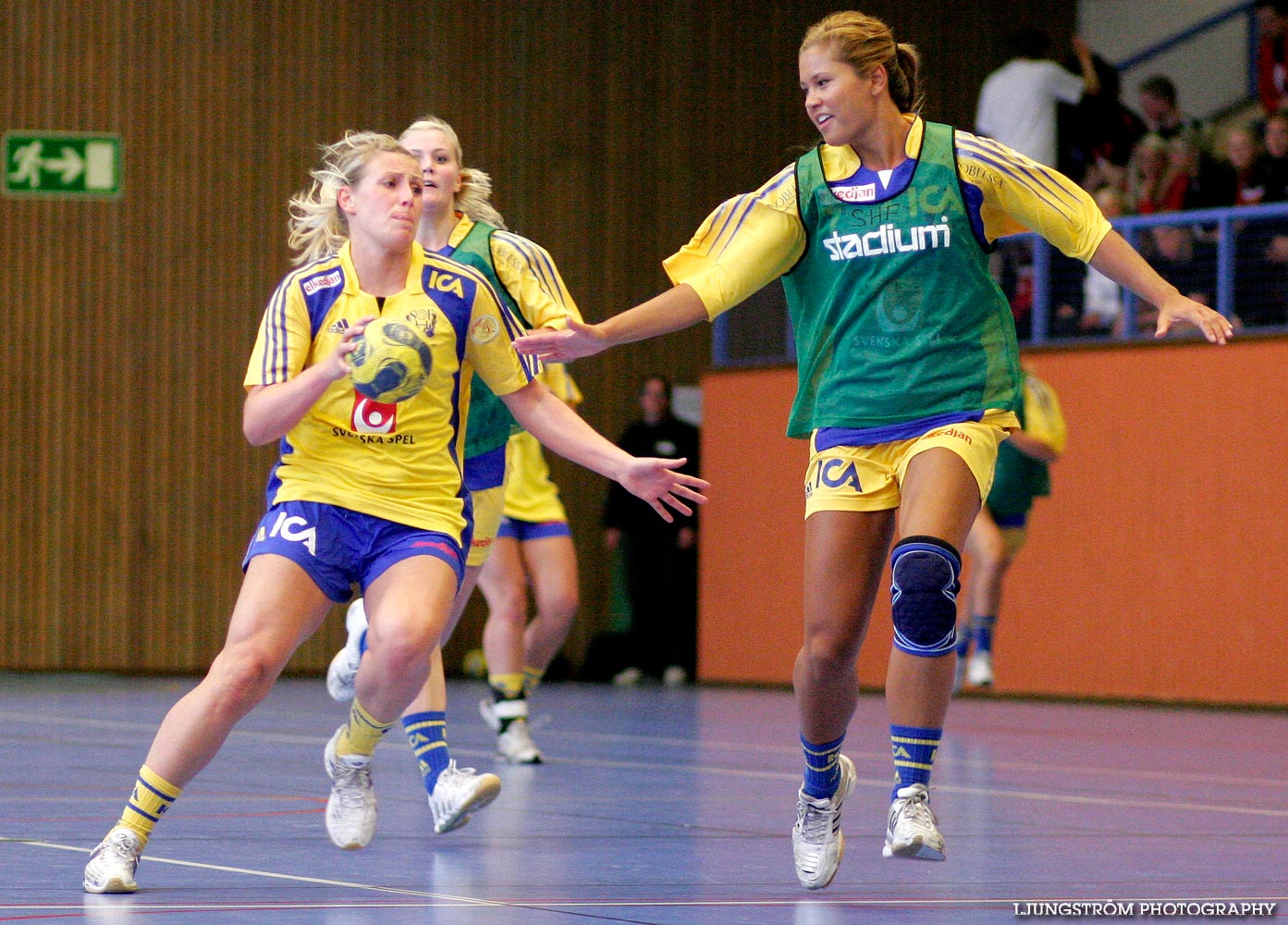 Träningsmatch Sverige-Västsverige 14-9, 16-4, 10-11,dam,Arena Skövde,Skövde,Sverige,Handboll,,2009,17467