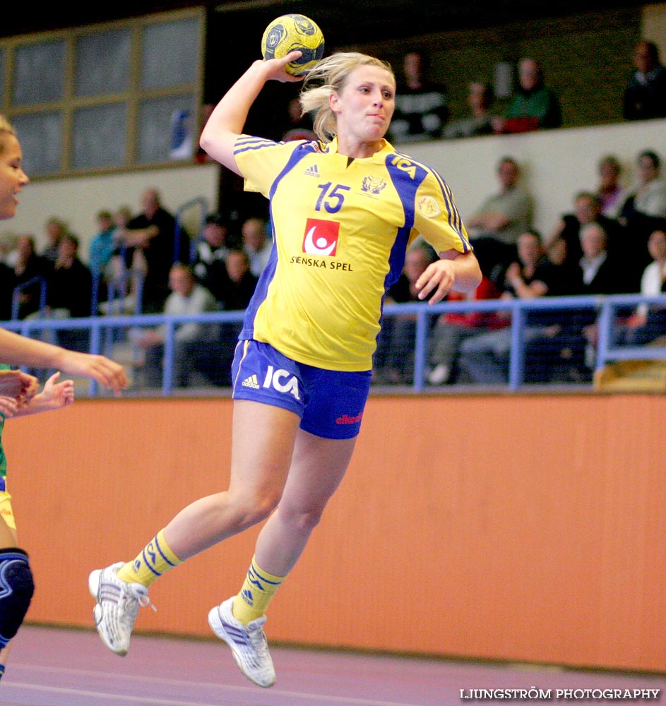 Träningsmatch Sverige-Västsverige 14-9, 16-4, 10-11,dam,Arena Skövde,Skövde,Sverige,Handboll,,2009,17468