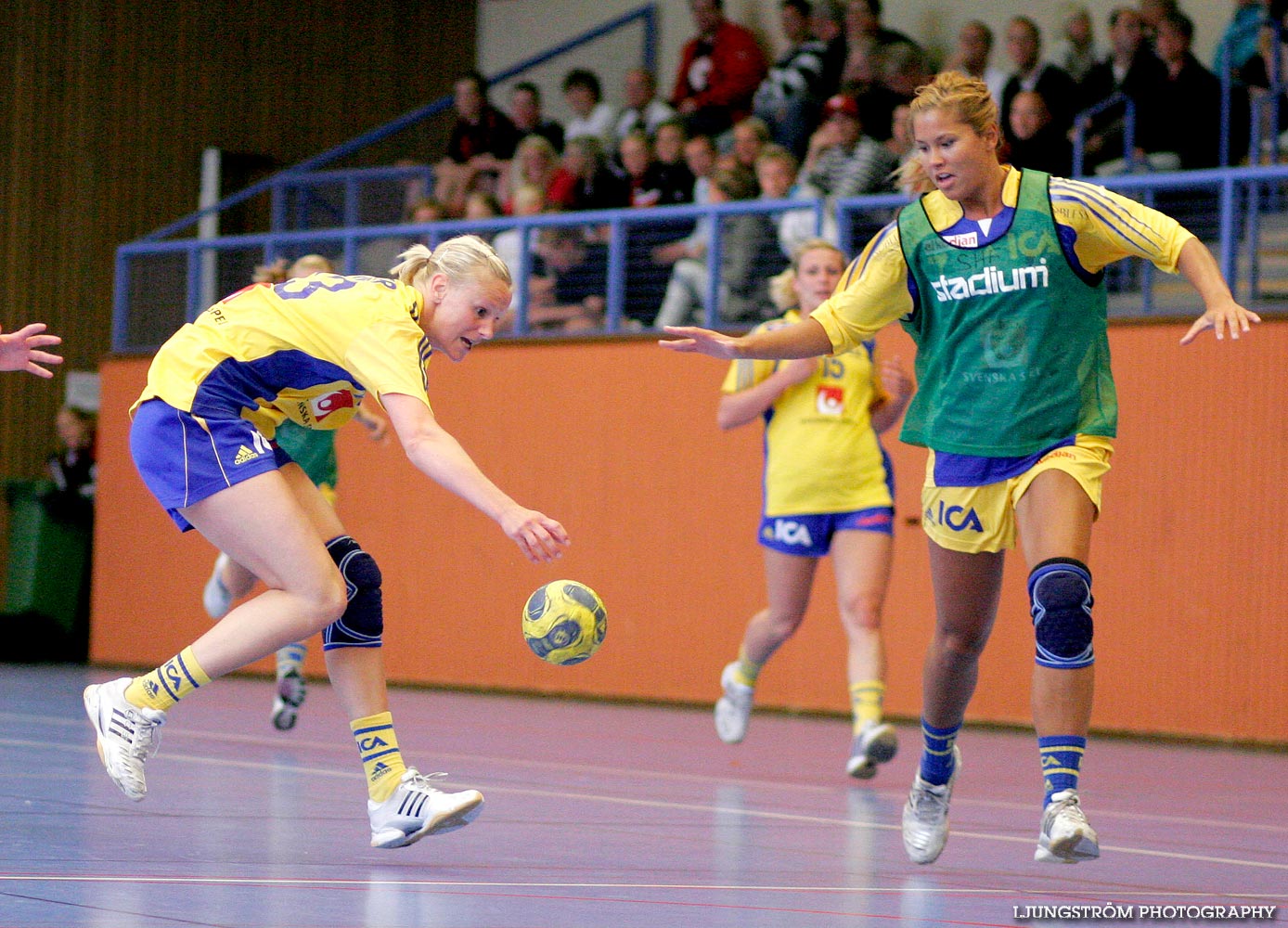 Träningsmatch Sverige-Västsverige 14-9, 16-4, 10-11,dam,Arena Skövde,Skövde,Sverige,Handboll,,2009,17470