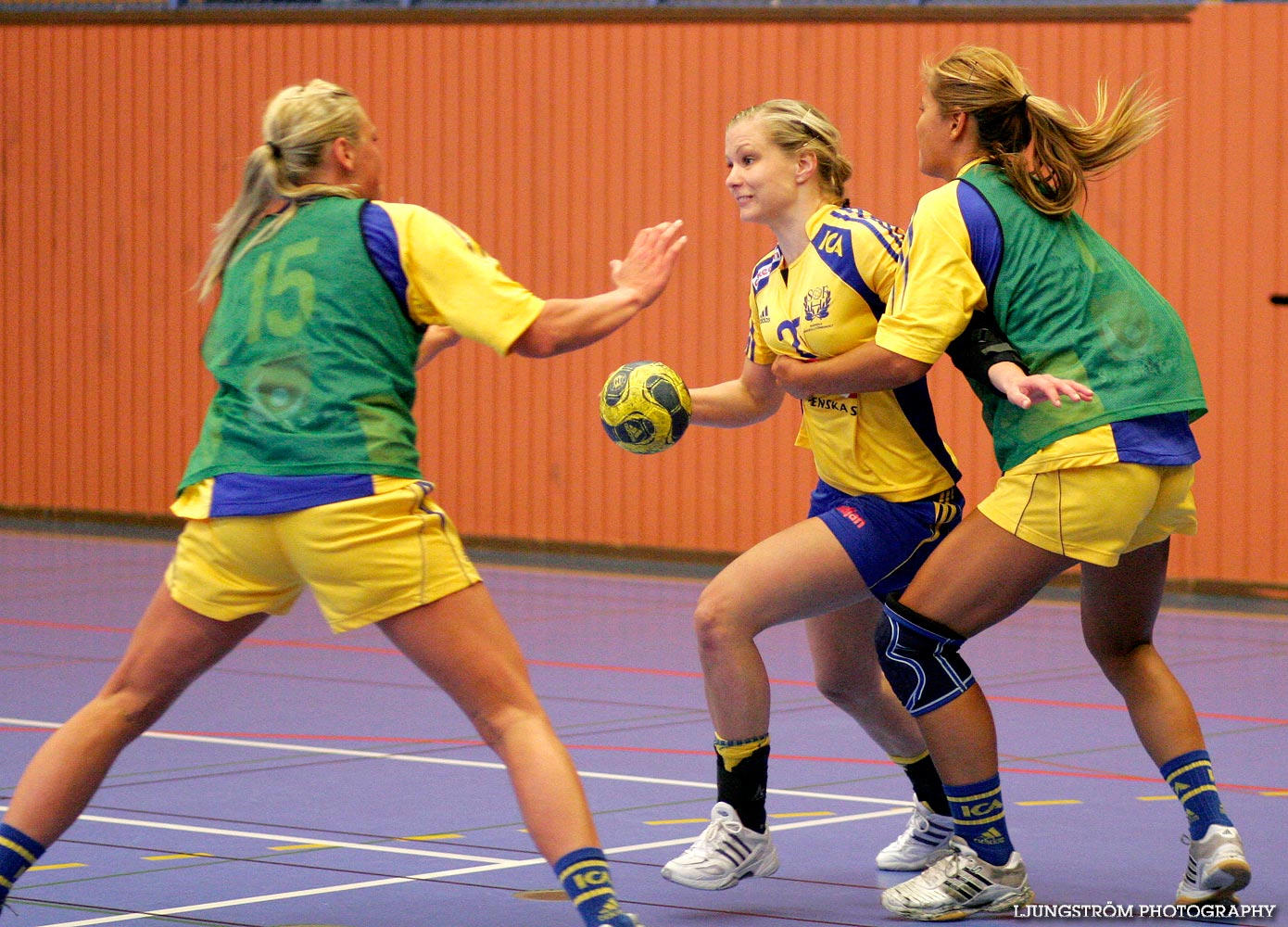 Träningsmatch Sverige-Västsverige 14-9, 16-4, 10-11,dam,Arena Skövde,Skövde,Sverige,Handboll,,2009,17483