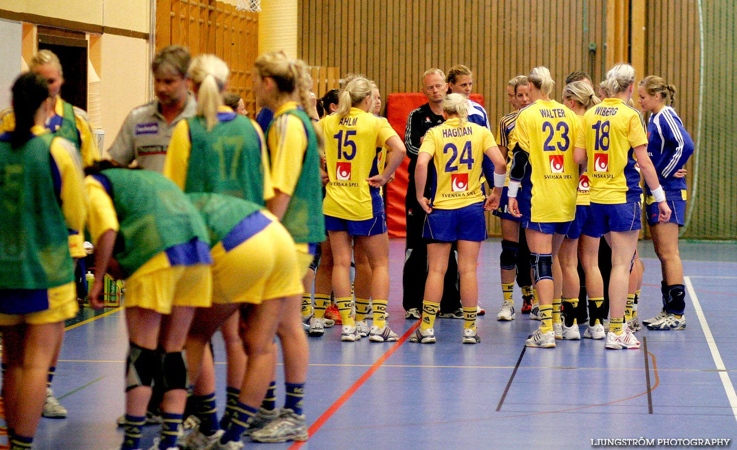 Träningsmatch Sverige-Västsverige 14-9, 16-4, 10-11,dam,Arena Skövde,Skövde,Sverige,Handboll,,2009,17484