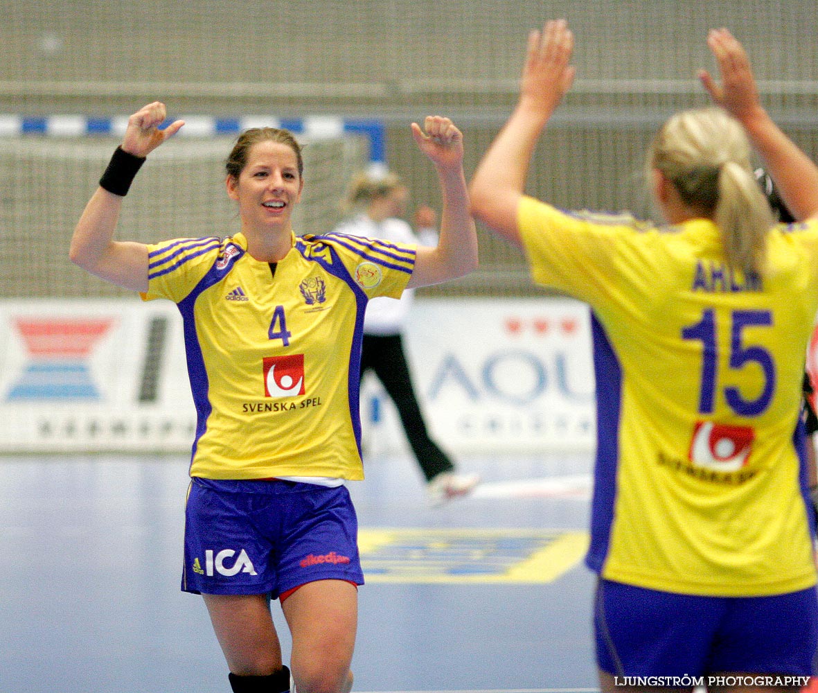 VM-KVAL Sverige-Montenegro 24-17,dam,Arena Skövde,Skövde,Sverige,Handboll,,2009,17597