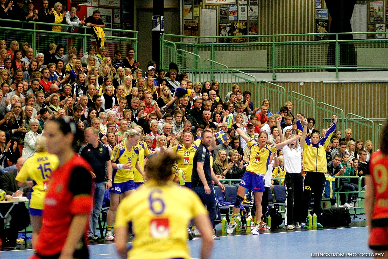 VM-KVAL Sverige-Montenegro 24-17,dam,Arena Skövde,Skövde,Sverige,Handboll,,2009,17614