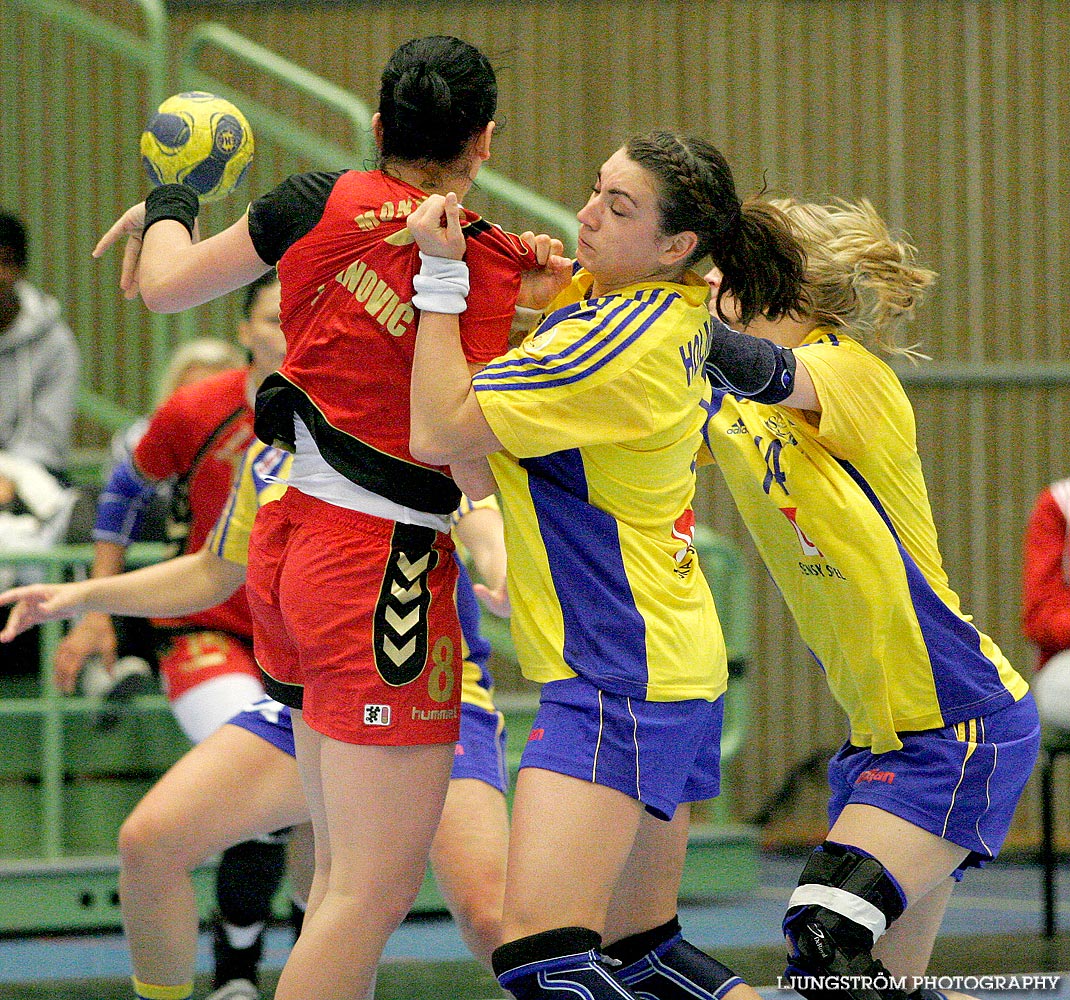 VM-KVAL Sverige-Montenegro 24-17,dam,Arena Skövde,Skövde,Sverige,Handboll,,2009,17620