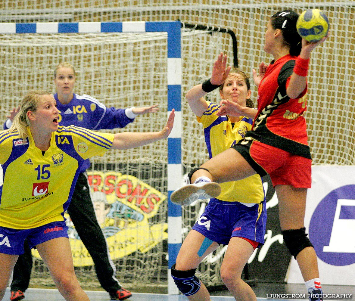 VM-KVAL Sverige-Montenegro 24-17,dam,Arena Skövde,Skövde,Sverige,Handboll,,2009,17632