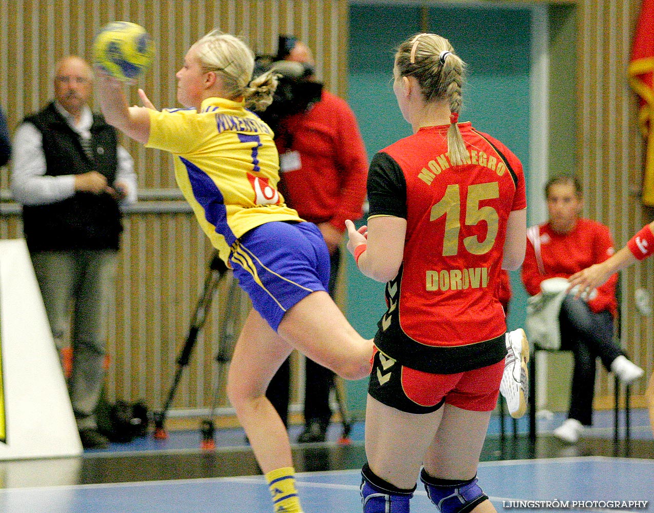 VM-KVAL Sverige-Montenegro 24-17,dam,Arena Skövde,Skövde,Sverige,Handboll,,2009,17633