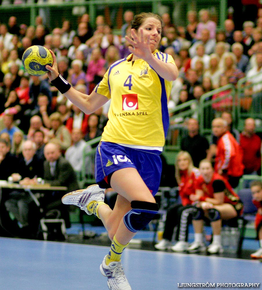 VM-KVAL Sverige-Montenegro 24-17,dam,Arena Skövde,Skövde,Sverige,Handboll,,2009,17644