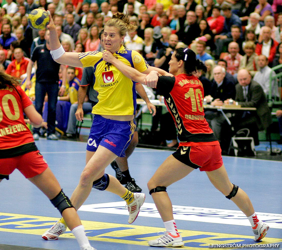 VM-KVAL Sverige-Montenegro 24-17,dam,Arena Skövde,Skövde,Sverige,Handboll,,2009,17650