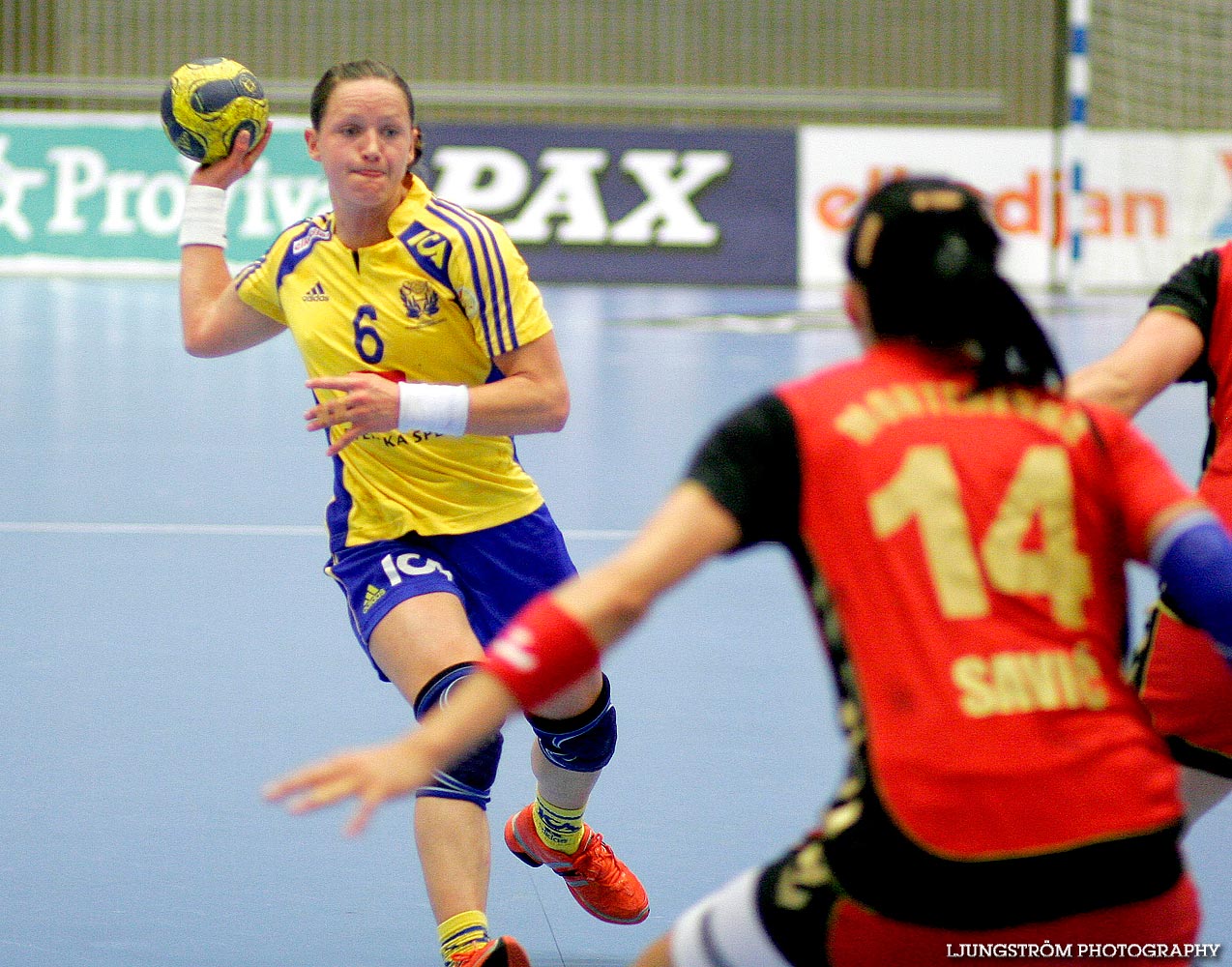 VM-KVAL Sverige-Montenegro 24-17,dam,Arena Skövde,Skövde,Sverige,Handboll,,2009,17652