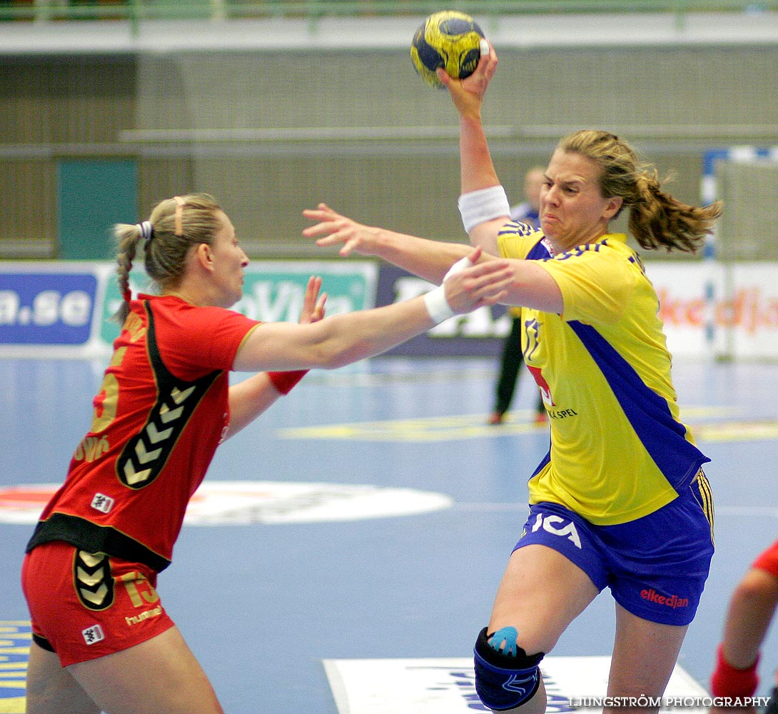 VM-KVAL Sverige-Montenegro 24-17,dam,Arena Skövde,Skövde,Sverige,Handboll,,2009,17655