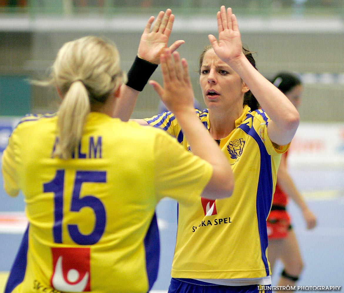 VM-KVAL Sverige-Montenegro 24-17,dam,Arena Skövde,Skövde,Sverige,Handboll,,2009,17659