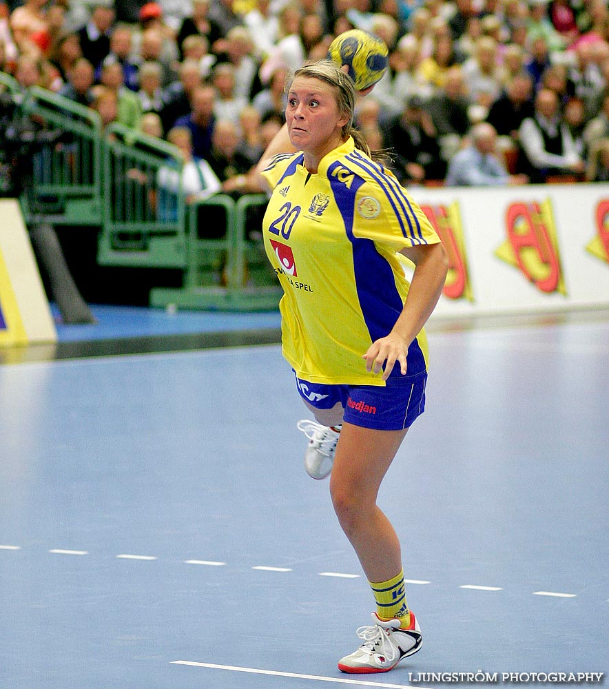 VM-KVAL Sverige-Montenegro 24-17,dam,Arena Skövde,Skövde,Sverige,Handboll,,2009,17660