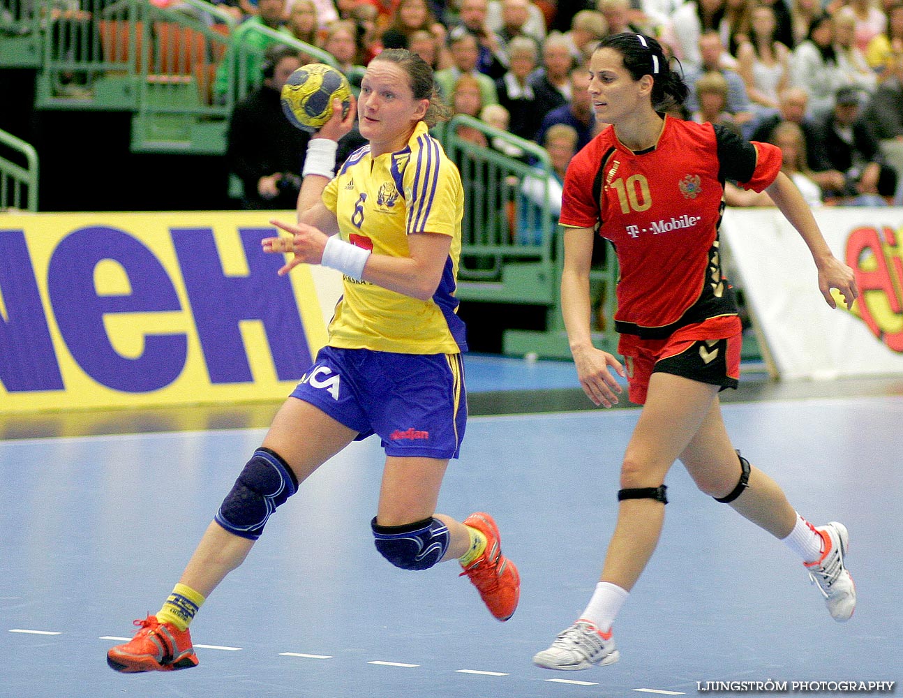 VM-KVAL Sverige-Montenegro 24-17,dam,Arena Skövde,Skövde,Sverige,Handboll,,2009,17662