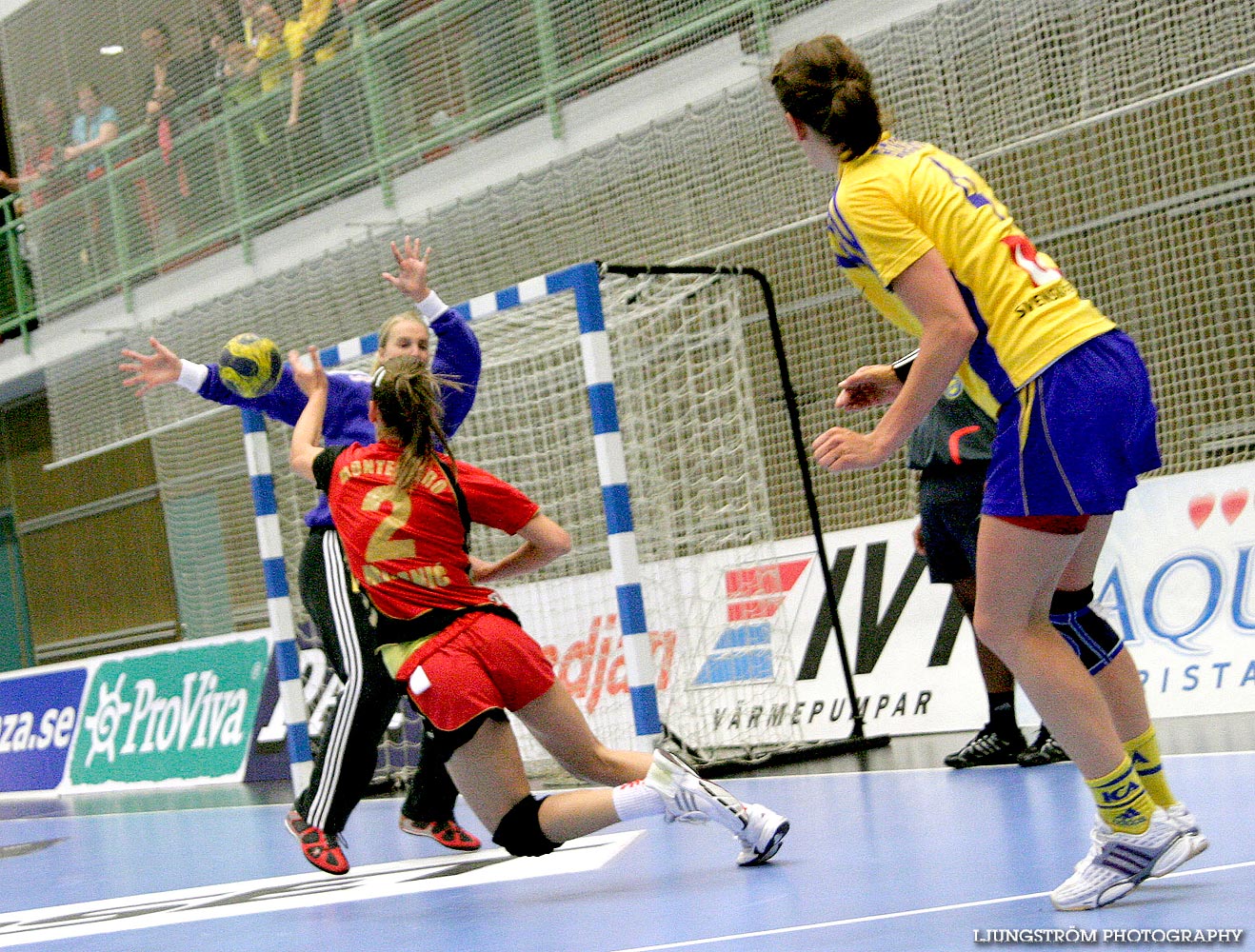 VM-KVAL Sverige-Montenegro 24-17,dam,Arena Skövde,Skövde,Sverige,Handboll,,2009,17671