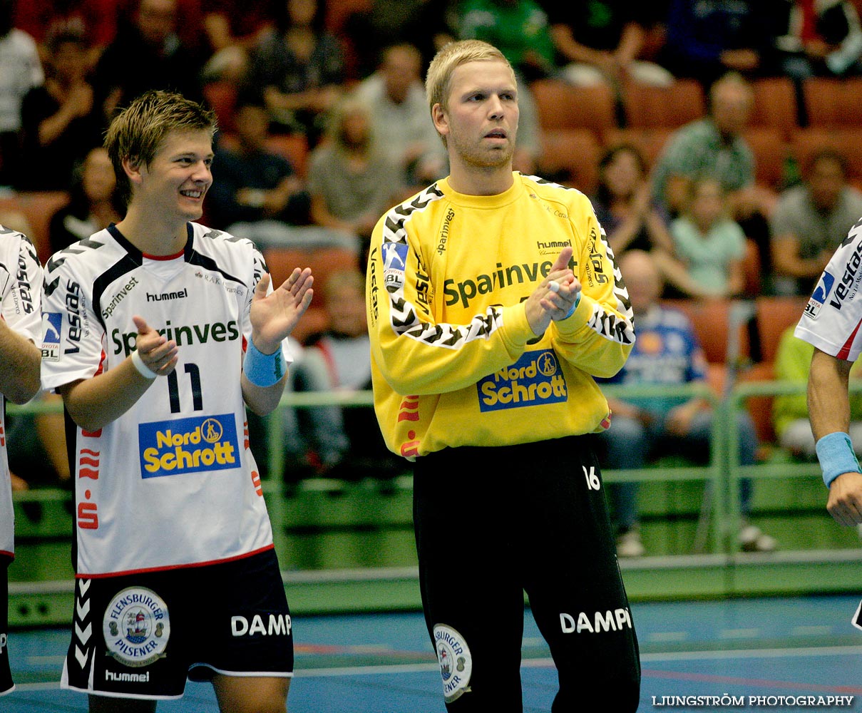 Träningsmatch IFK Skövde HK-SG Flensburg-Handewitt 30-35,herr,Arena Skövde,Skövde,Sverige,Handboll,,2009,19055