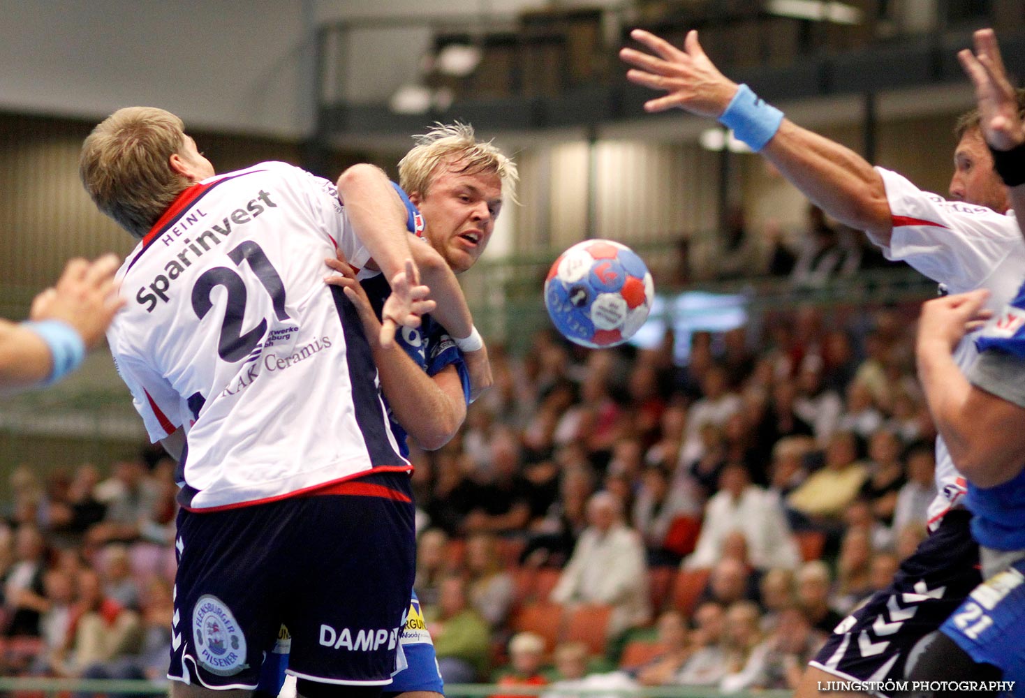 Träningsmatch IFK Skövde HK-SG Flensburg-Handewitt 30-35,herr,Arena Skövde,Skövde,Sverige,Handboll,,2009,19070