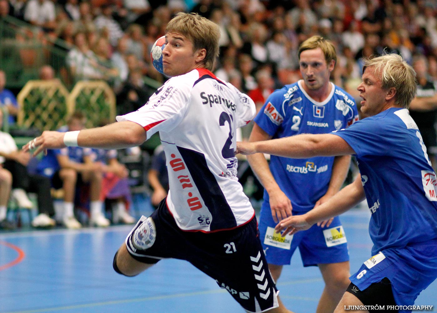 Träningsmatch IFK Skövde HK-SG Flensburg-Handewitt 30-35,herr,Arena Skövde,Skövde,Sverige,Handboll,,2009,19123