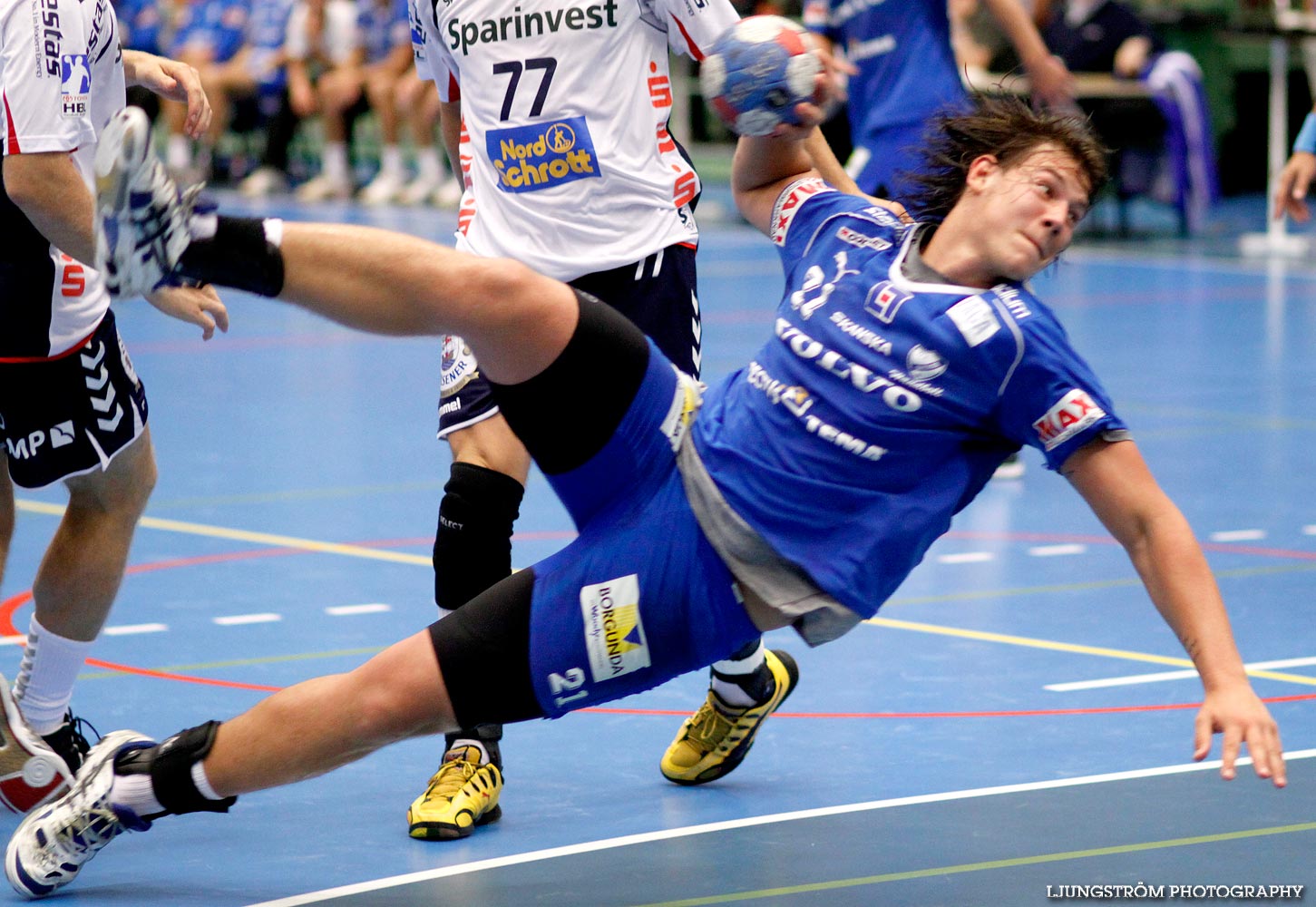 Träningsmatch IFK Skövde HK-SG Flensburg-Handewitt 30-35,herr,Arena Skövde,Skövde,Sverige,Handboll,,2009,19130