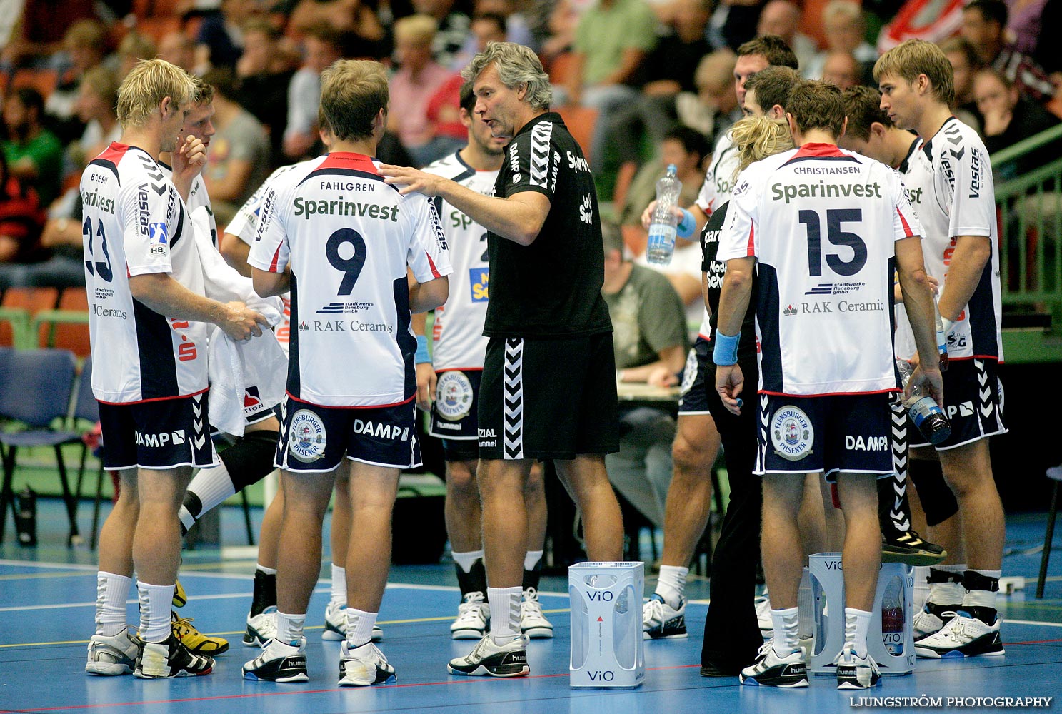 Träningsmatch IFK Skövde HK-SG Flensburg-Handewitt 30-35,herr,Arena Skövde,Skövde,Sverige,Handboll,,2009,19131