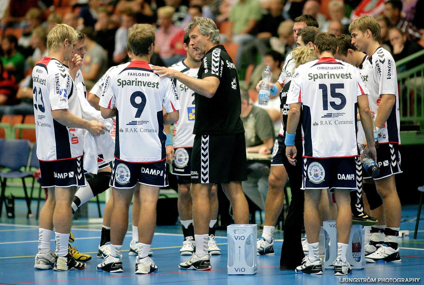 Träningsmatch IFK Skövde HK-SG Flensburg-Handewitt 30-35,herr,Arena Skövde,Skövde,Sverige,Handboll,,2009,19131