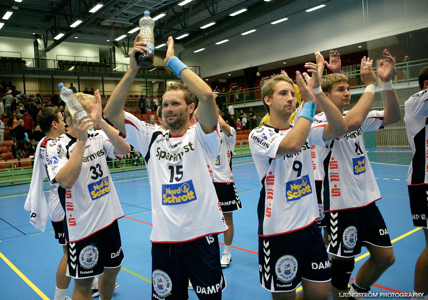 Träningsmatch IFK Skövde HK-SG Flensburg-Handewitt 30-35,herr,Arena Skövde,Skövde,Sverige,Handboll,,2009,19146