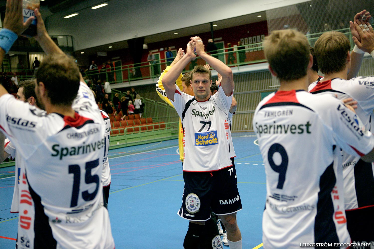 Träningsmatch IFK Skövde HK-SG Flensburg-Handewitt 30-35,herr,Arena Skövde,Skövde,Sverige,Handboll,,2009,19147