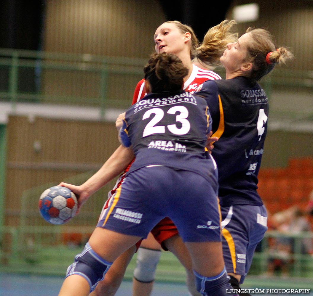 EHF-cupen Skövde HF-Pallamano Bancole 38-13,dam,Arena Skövde,Skövde,Sverige,Handboll,,2009,19739