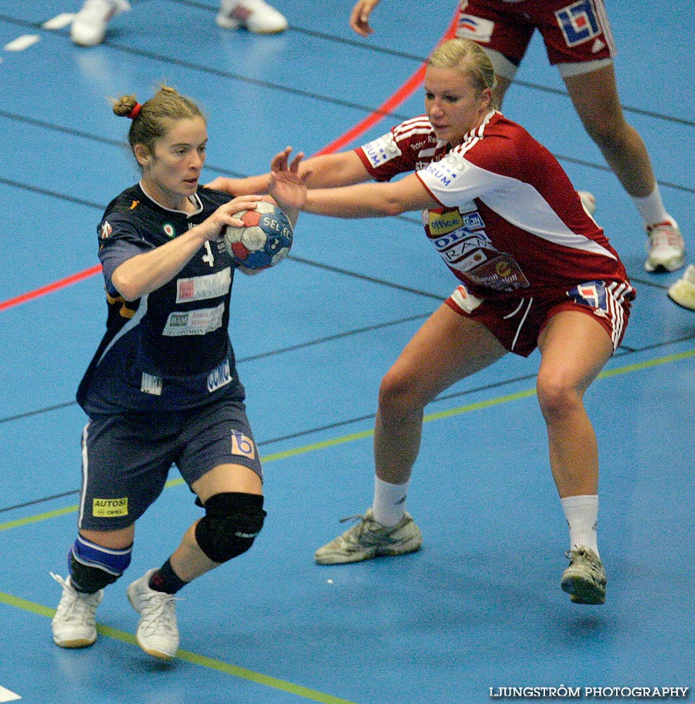 EHF-cupen Skövde HF-Pallamano Bancole 38-13,dam,Arena Skövde,Skövde,Sverige,Handboll,,2009,19753