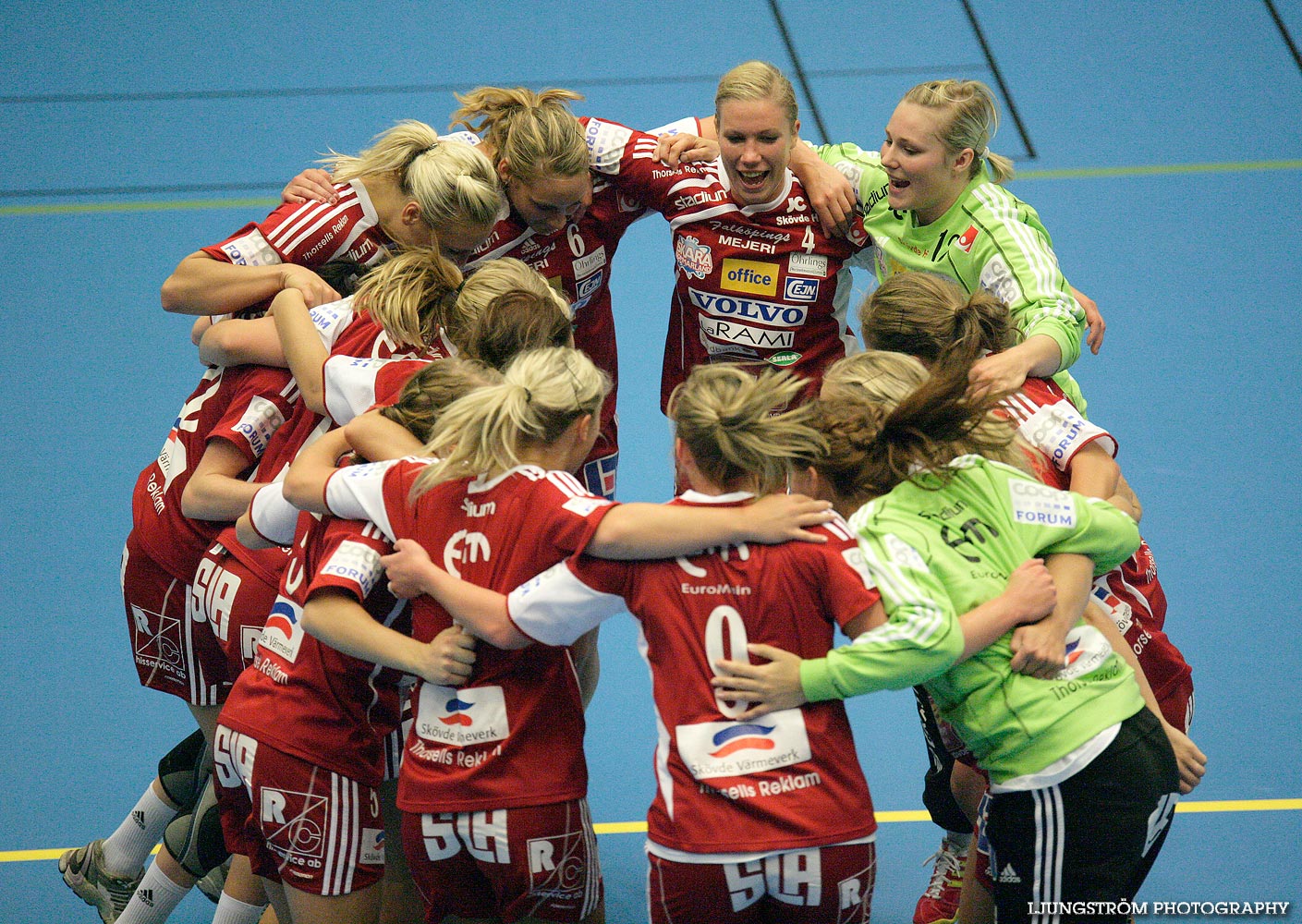 EHF-cupen Skövde HF-Pallamano Bancole 38-13,dam,Arena Skövde,Skövde,Sverige,Handboll,,2009,19755