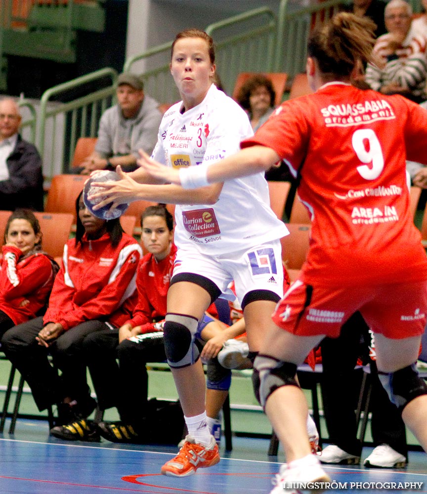 EHF-cupen Pallamano Bancole-Skövde HF 21-32,dam,Arena Skövde,Skövde,Sverige,Handboll,,2009,19905