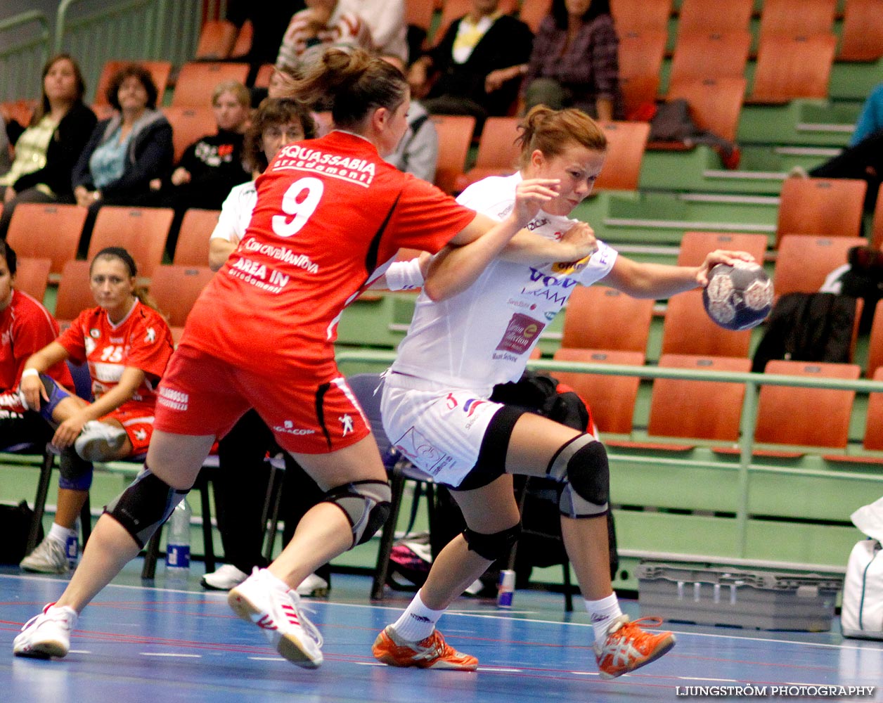 EHF-cupen Pallamano Bancole-Skövde HF 21-32,dam,Arena Skövde,Skövde,Sverige,Handboll,,2009,19906