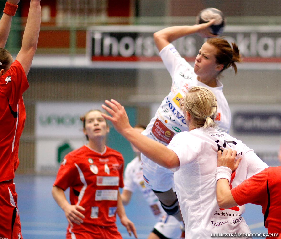 EHF-cupen Pallamano Bancole-Skövde HF 21-32,dam,Arena Skövde,Skövde,Sverige,Handboll,,2009,19909