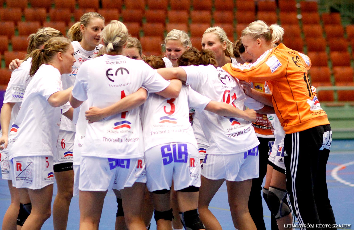 EHF-cupen Pallamano Bancole-Skövde HF 21-32,dam,Arena Skövde,Skövde,Sverige,Handboll,,2009,19913